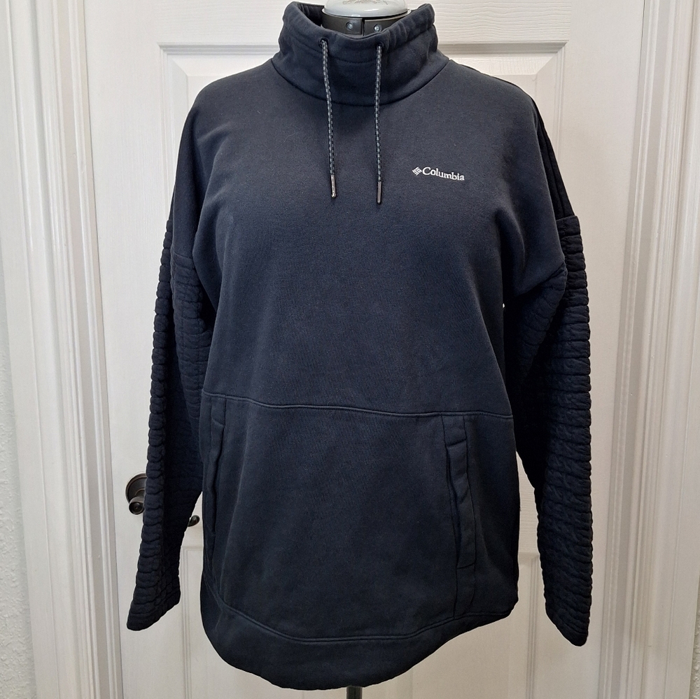 Columbia Black Pullover Sweatshirt